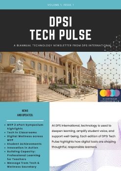 DPS International School BEATS magazine 2024-25 cover page
