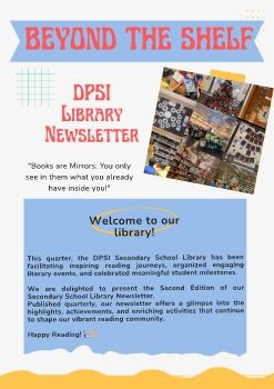 DPS International School BEATS magazine 2024-25 cover page