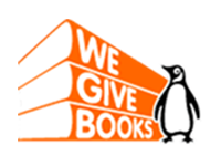 We Give Books logo